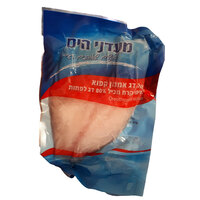 פילה דג אמנון קפוא בציפוי קרח מכיל 80% דג לפחות עם עור מעדני הים במשקל