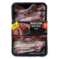 אצבעות אנטריקוט קפוא מעדני הגליל במשקל