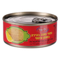 נתחי טונה בהירה בשמן צמחי וילי פוד 112 גרם