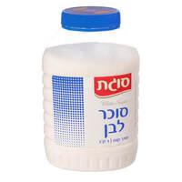 סוכר לבן בצנצנת סוגת 1 קילו