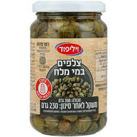 צלפים במי מלח וילי פוד 350 גרם