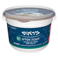 גבינת לאבנה אסלית 9% פיראוס 500 גרם