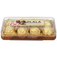 כדורי וופל במילוי קרם אגוזים + אגוזי שלם בציפוי שוקולד אוללה 100 גרם