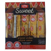 וופלים מצופים בטעם שוקולד עדין 30 * 15 גרם