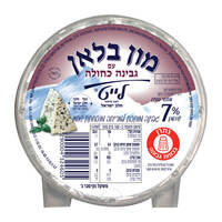 גבינה מותכת לייט 7% רוקפור מון בלאן 120 גרם