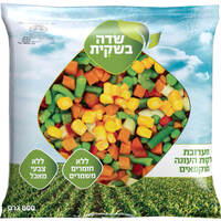 לקט ירקות העונה קפואים שדה בשקית 800 גרם