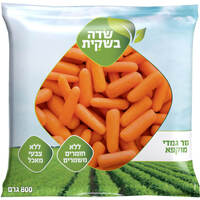 גזר גמדי קפוא שדה בשקית 800 גרם