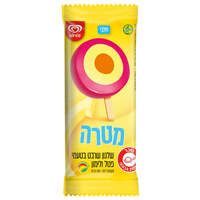 שלגון שרבט מטרה בטעמי פטל לימון גלידת שטראוס 80 גרם