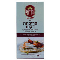 פריכיות דקות מאורז חום מלא אורגני וכוסמת אורגנית הרדוף 2 * 50 גרם