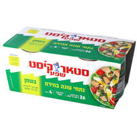 נתחי טונה בהירה בשמן בד