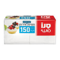מפיות נייר חד שכבתי 30*30 ס