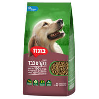 מזון כלבים כבד בונזו 3 קילו