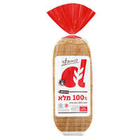 לחם קמח מלא 100% מאפית דוידוביץ 750 גרם