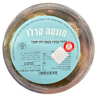 כדורי גבינת טבורוג 5% בשמן זית וזעתר מונטה קרלו 150 גרם