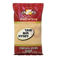 סוכר דמררה ארומתי בשקית פרימיום 1 קילו