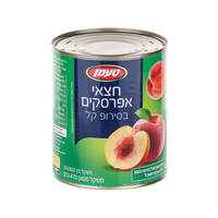 חצאי אפרסקים בסירופ קל טעמן 820 גרם