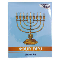 נרות חנוכה שקד ציון תורג'מן 44 יחידות