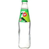 סבן אפ בטעם למון ליים בבקבוק זכוכית טמפו 330 מ