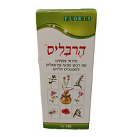 סירופ צמחים עם דבש טבעי ופרופוליס הרבליס פלוריש 150 מ