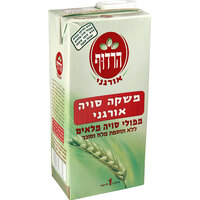 משקה סויה אורגני ללא תוספת מלח וסוכר הרדוף 1 ליטר