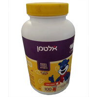סוכריות ג'לי עם ויטמין סי יומי לילדים בטעם תפוז אלטמן 100 יחידות