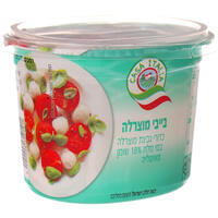 בייבי מוצרלה 18% קאסה איטליה נטו מלינדה 150 גרם