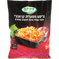 צ'יפס מסעדות קראנצ'י ויליגר 1 קילו