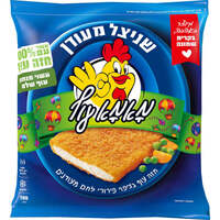 שניצל עוף אמיתי בציפוי מעודן קפוא מאמא עוף תנובה 700 גרם
