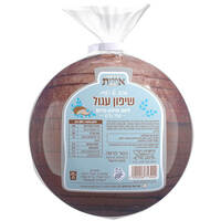 לחם שיפון עגול פרוס מאפיית אחדות 750 גרם