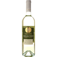 יין לבן יבש סוביניון בלאן סלקטד יקבי כרמל 750 מ