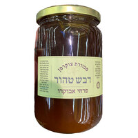 דבש טהור פרחי אבוקדו מכוורת צוקרמן 1 קילו