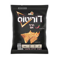 חטיף תירס מתובל חריף אש דוריטוס 55 גרם