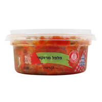 סלט פלפל גמבה מרוקאי גורמה פיקניק סלטי שמיר 250 גרם