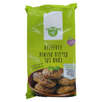 ביפ פרי קציצות קפואות בטעם בקר על בסיס חלבון אפונה קריאייטיב פי 8 * 30 גרם
