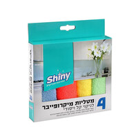 מטליות מיקרופייבר לניקוי כללי שייני 4 יחידות