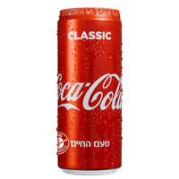קוקה קולה משקה קולה מוגז בפחית דקה 330 מ