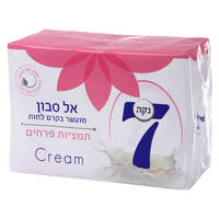 סבון מוצק לחות מועשר בקרם לחות נקה 7 4 * 100 גרם