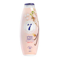 תחליב רחצה בניחוח וניל ושקד נקה 7 1 ליטר