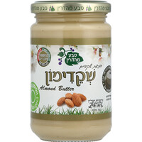 חמאת שקדים פרווה שקדימון טבע מהדרין 300 גרם
