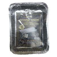 תבניות אלומיניום קטנות 22.5*17.5*3.5 ס