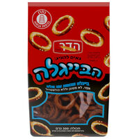 הבייגלה טבעות חטיף אפוי עם מלח הדר אפיפית 300 גרם