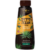 סירופ אגבה אורגני לחיץ שקד תבור 380 גרם