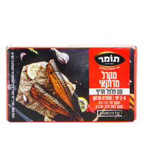 מקרל בשמן חמניות עם פלפל חריף תומר 125 גרם