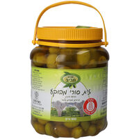 זית סורי מבוקע סבא חביב 1.35 קילו