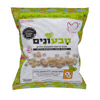 חטיף בריאות לפעוטות וילדים מגיל 9+ חודשים בטעם טבעי טבעונים 45 גרם