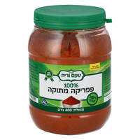 פפריקה מתוקה מיכל טעם וריח 400 גרם