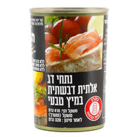 סלמון במיץ טבעי תומר 418 גרם