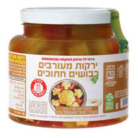 ירקות מעורבים כבושים חתוכים רמי לוי 500 גרם