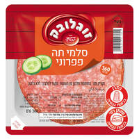 סלמי תה פפרוני בתוספת פלפל גרוס עשיר בחלבון זוגלובק 360 גרם