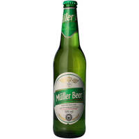 בירה לאגר בהירה 3.8% בבקבוק מולר 500 מ